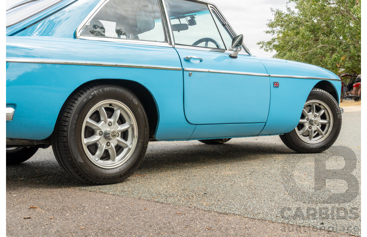 1971 M.G MGB GT 2d Coupe Azzurro Blue 1.8L
