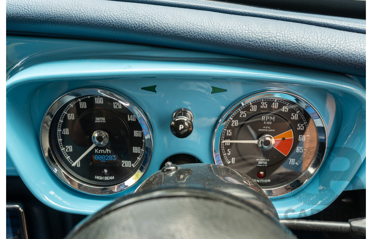 1971 M.G MGB GT 2d Coupe Azzurro Blue 1.8L