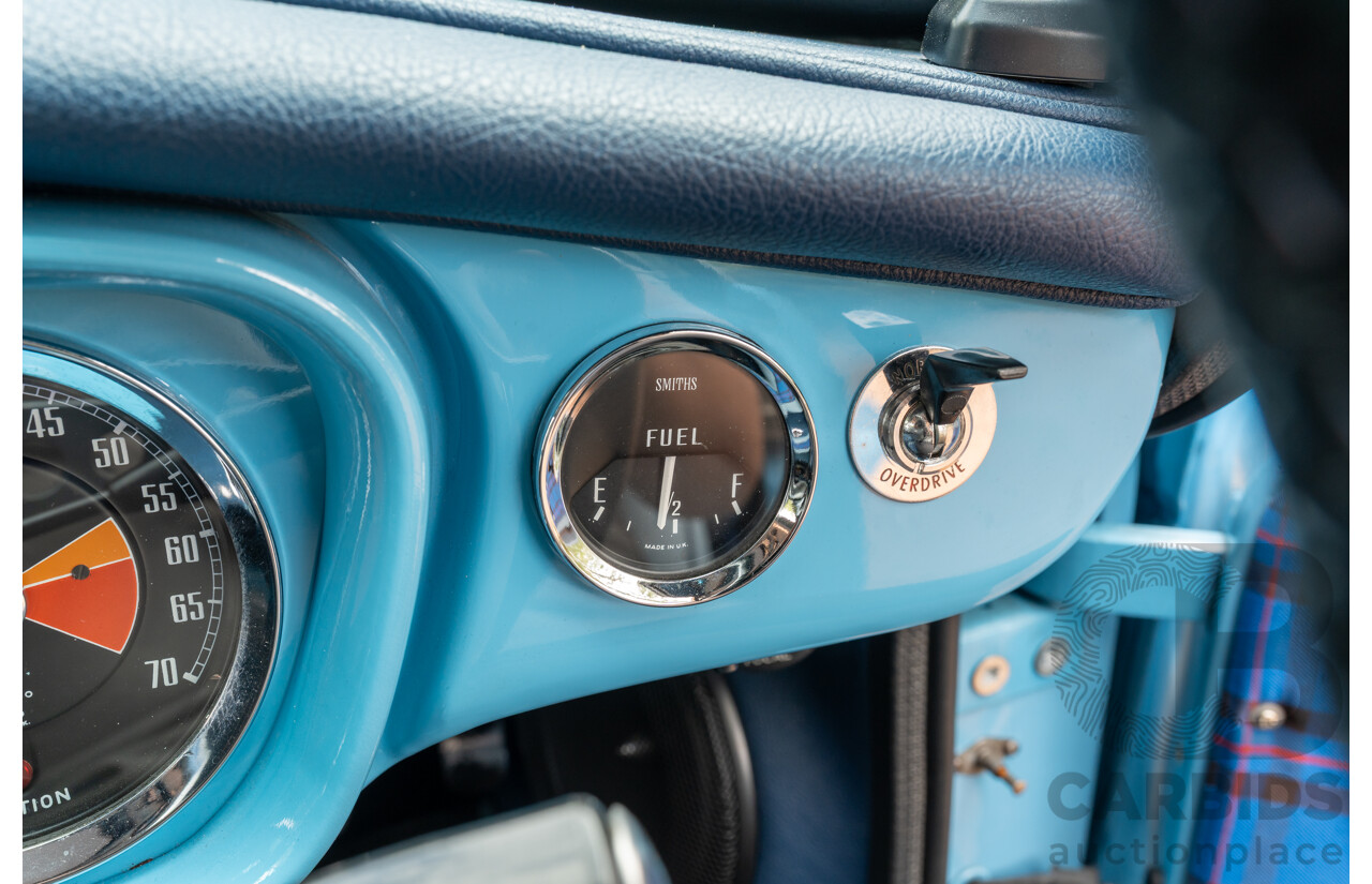 1971 M.G MGB GT 2d Coupe Azzurro Blue 1.8L