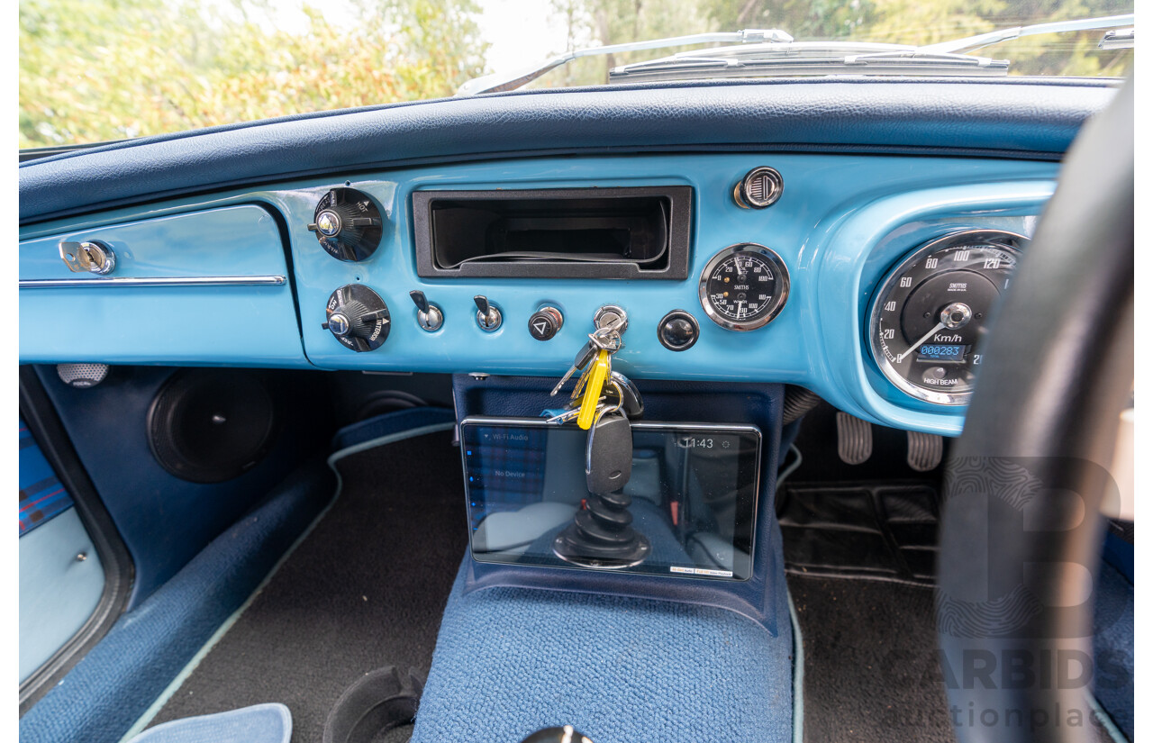 1971 M.G MGB GT 2d Coupe Azzurro Blue 1.8L