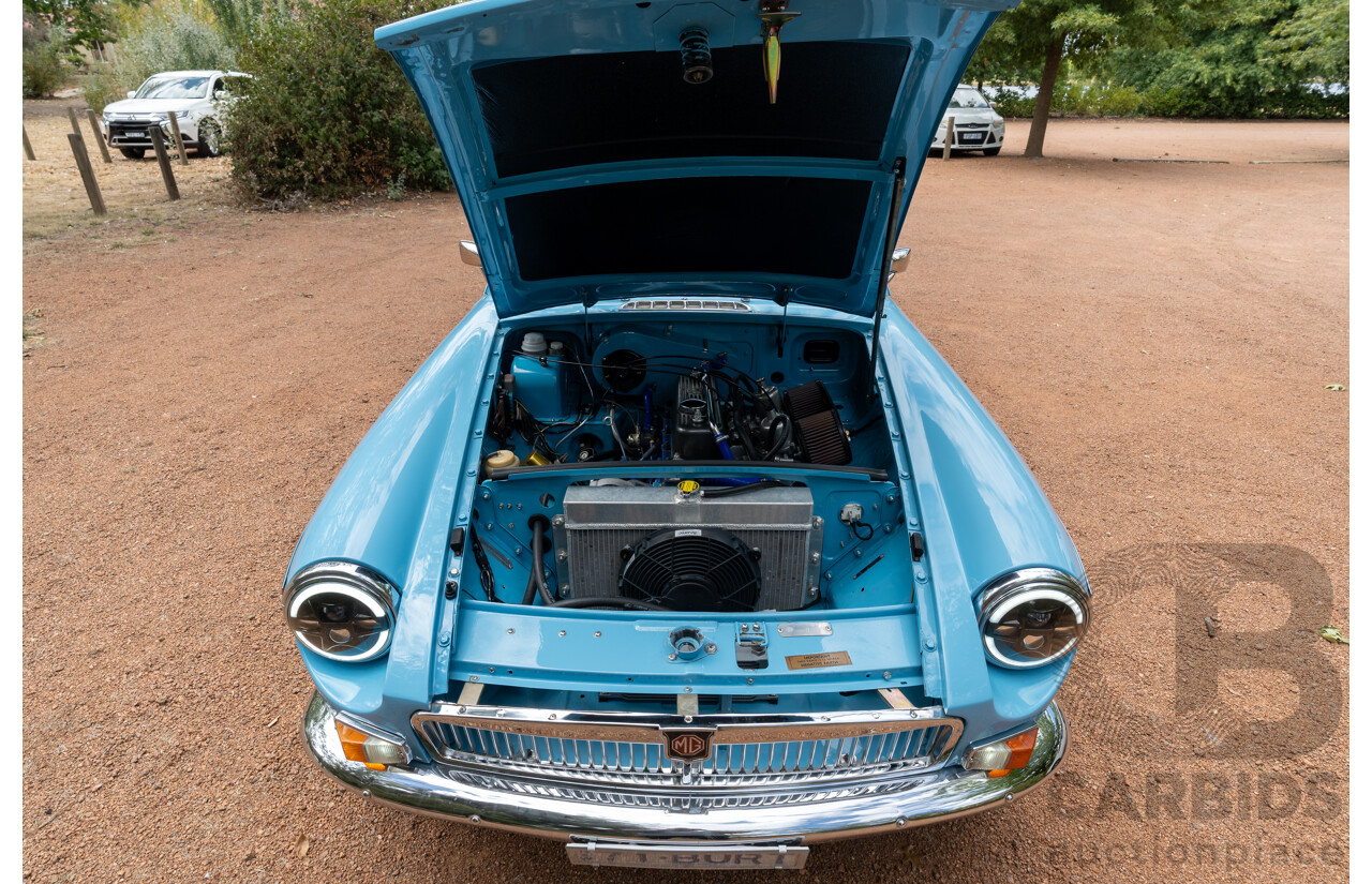 1971 M.G MGB GT 2d Coupe Azzurro Blue 1.8L