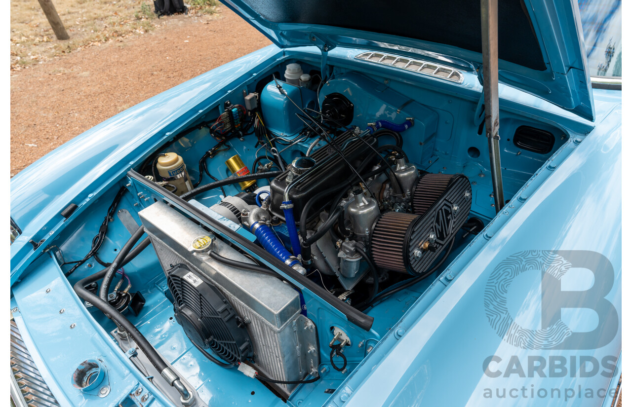 1971 M.G MGB GT 2d Coupe Azzurro Blue 1.8L