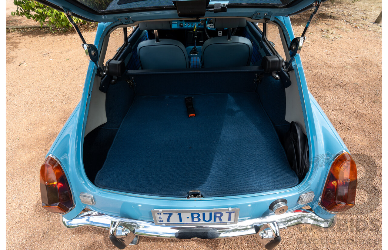 1971 M.G MGB GT 2d Coupe Azzurro Blue 1.8L