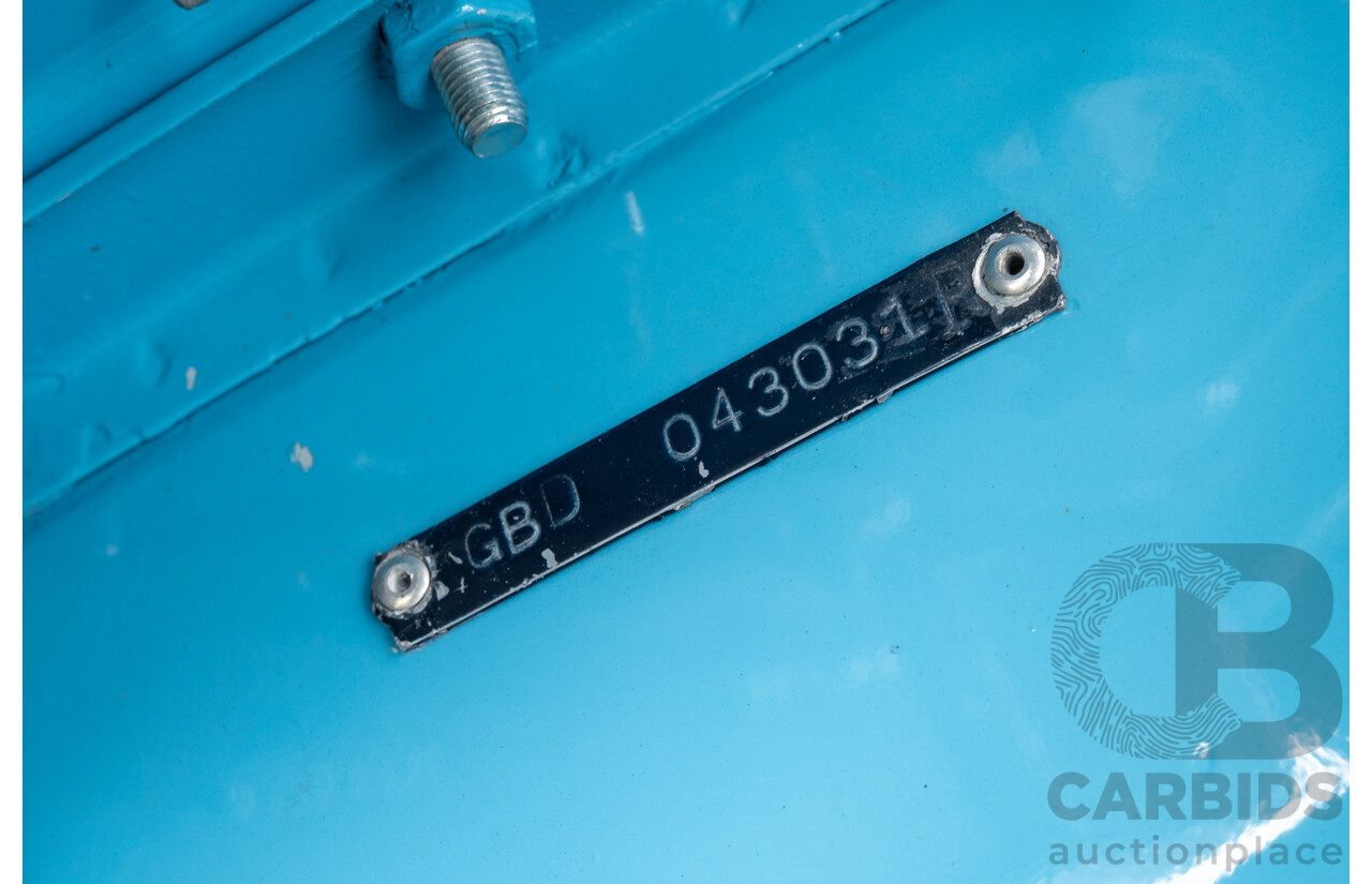 1971 M.G MGB GT 2d Coupe Azzurro Blue 1.8L