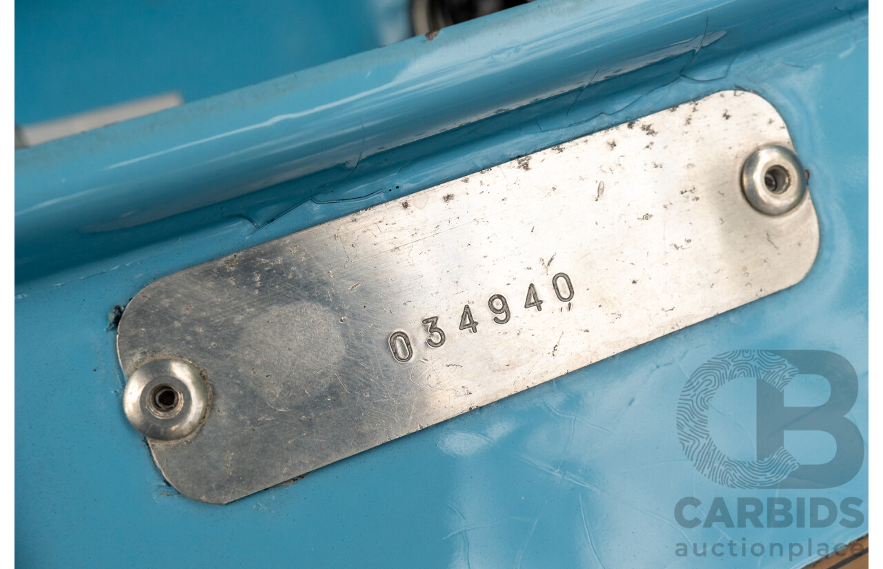 1971 M.G MGB GT 2d Coupe Azzurro Blue 1.8L