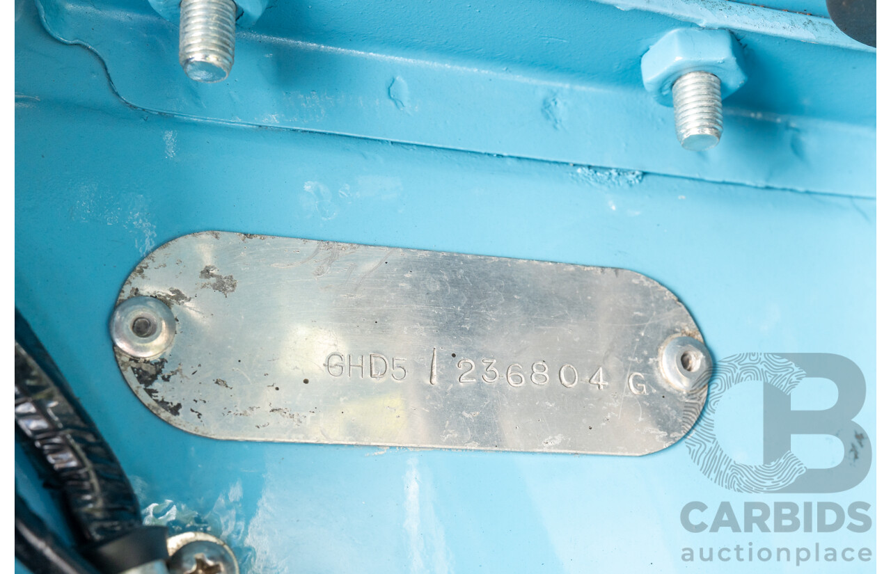 1971 M.G MGB GT 2d Coupe Azzurro Blue 1.8L