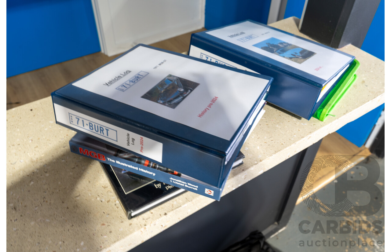 1971 M.G MGB GT 2d Coupe Azzurro Blue 1.8L