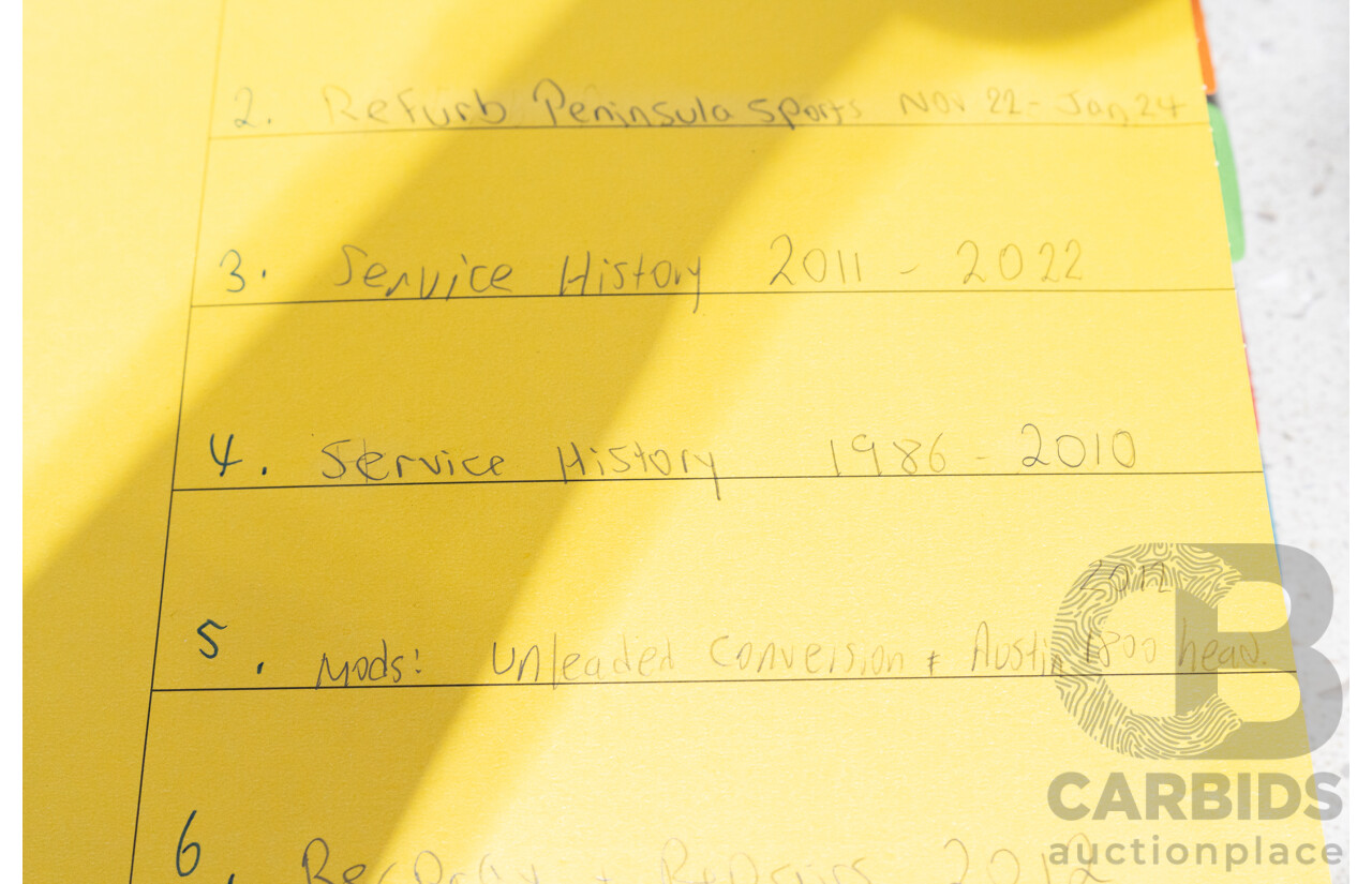 1971 M.G MGB GT 2d Coupe Azzurro Blue 1.8L