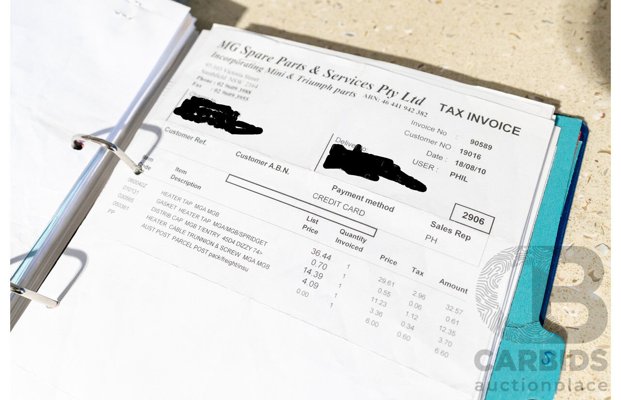 1971 M.G MGB GT 2d Coupe Azzurro Blue 1.8L