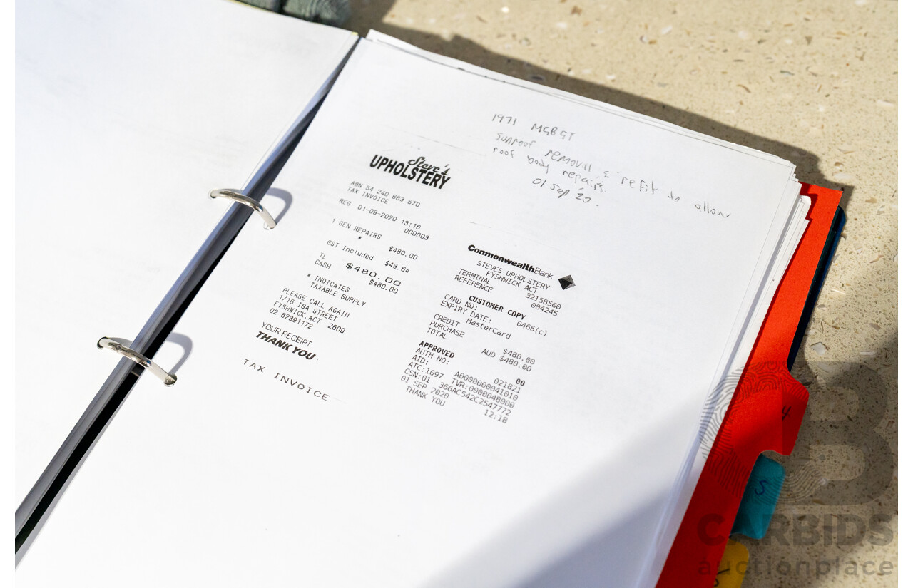 1971 M.G MGB GT 2d Coupe Azzurro Blue 1.8L