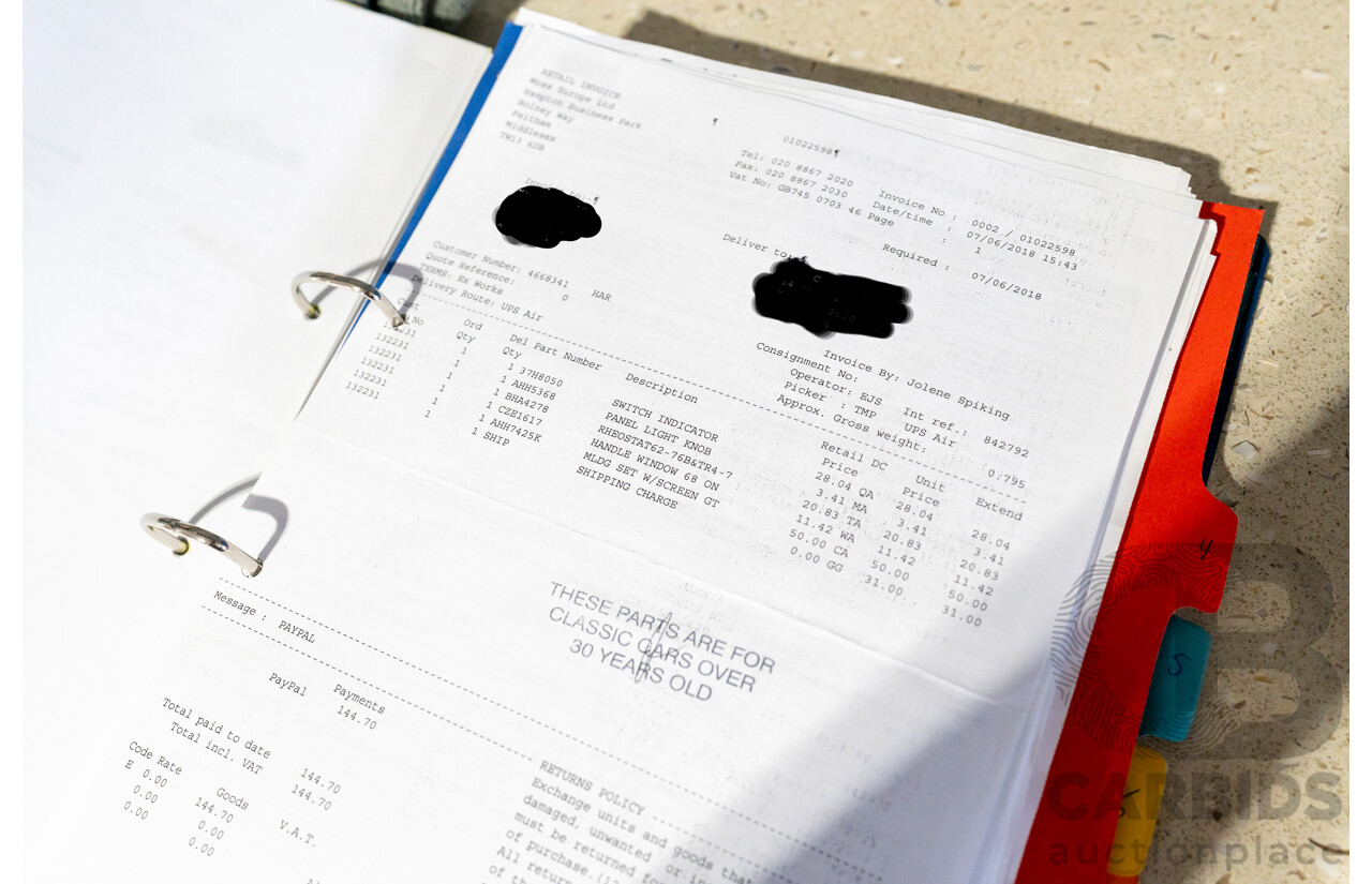 1971 M.G MGB GT 2d Coupe Azzurro Blue 1.8L