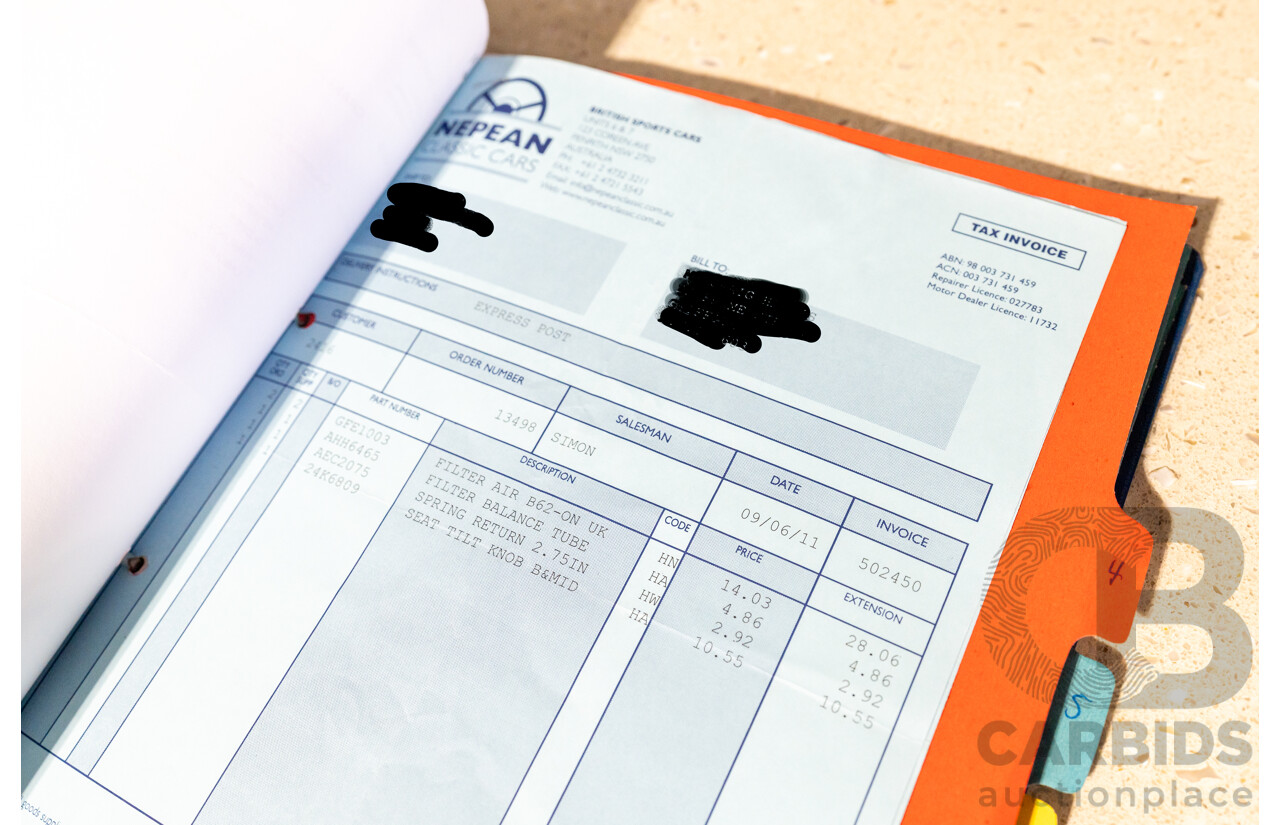 1971 M.G MGB GT 2d Coupe Azzurro Blue 1.8L