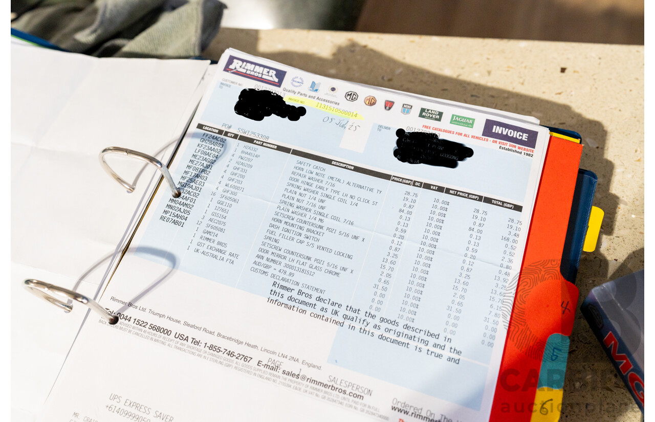 1971 M.G MGB GT 2d Coupe Azzurro Blue 1.8L