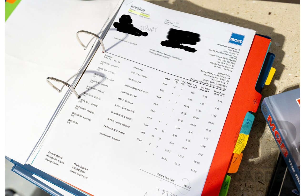 1971 M.G MGB GT 2d Coupe Azzurro Blue 1.8L