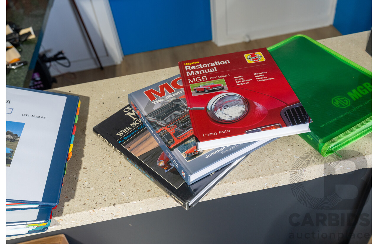 1971 M.G MGB GT 2d Coupe Azzurro Blue 1.8L