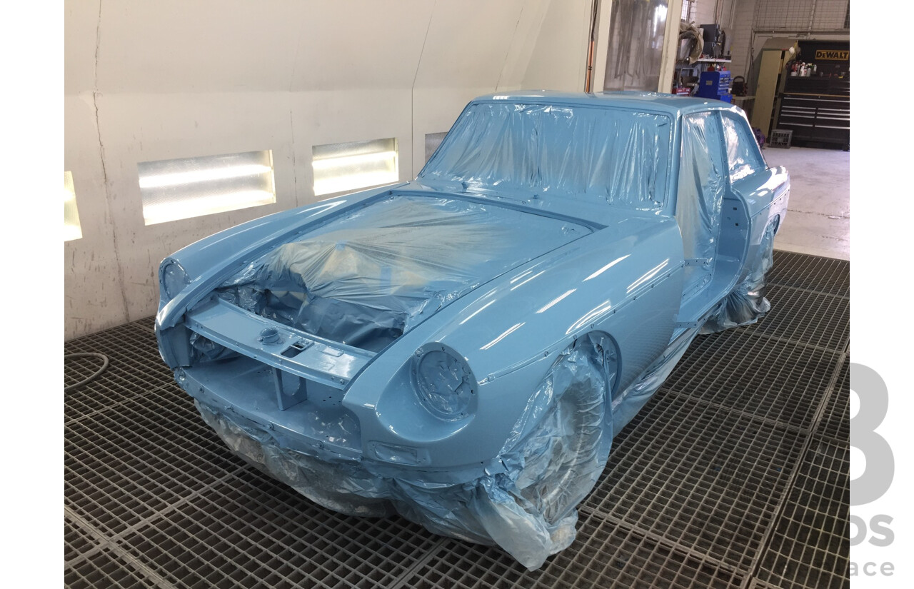 1971 M.G MGB GT 2d Coupe Azzurro Blue 1.8L