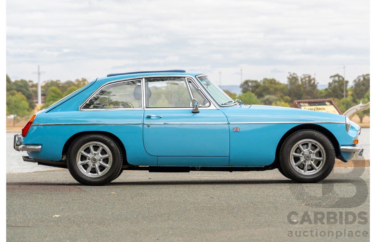 1971 M.G MGB GT 2d Coupe Azzurro Blue 1.8L