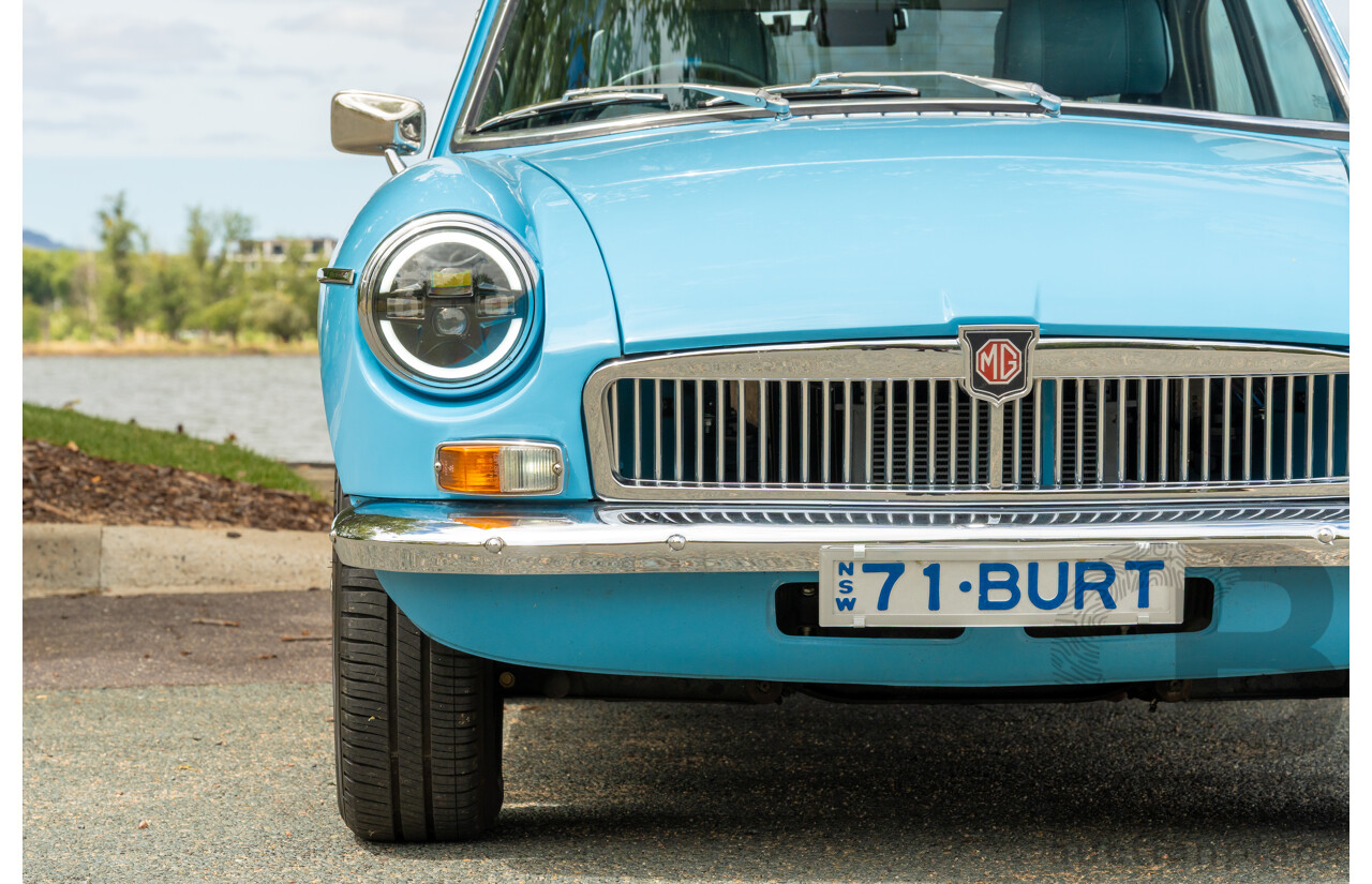 1971 M.G MGB GT 2d Coupe Azzurro Blue 1.8L