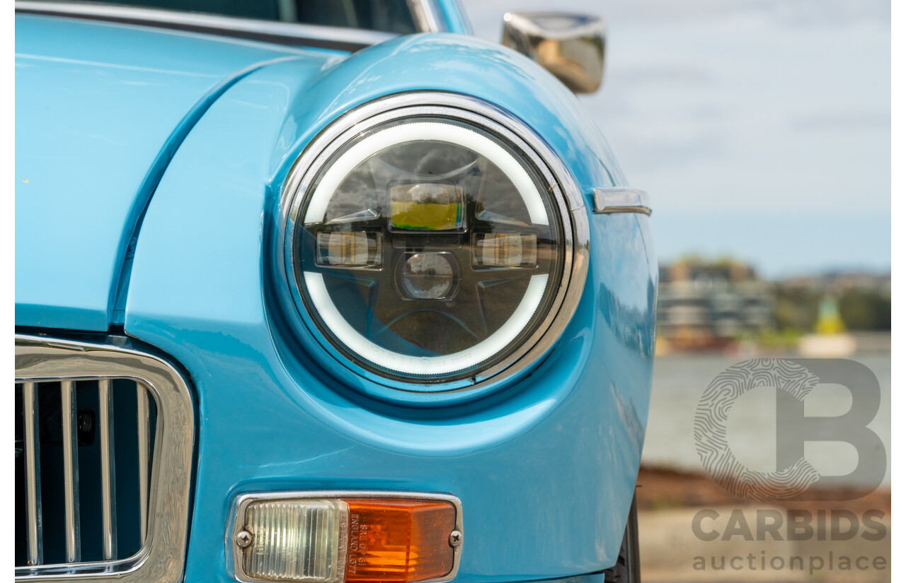 1971 M.G MGB GT 2d Coupe Azzurro Blue 1.8L