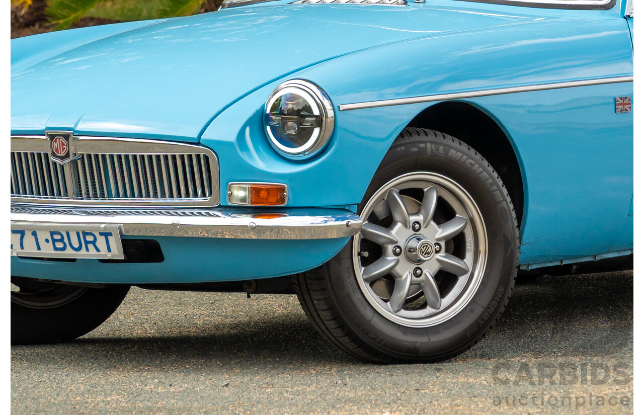 1971 M.G MGB GT 2d Coupe Azzurro Blue 1.8L