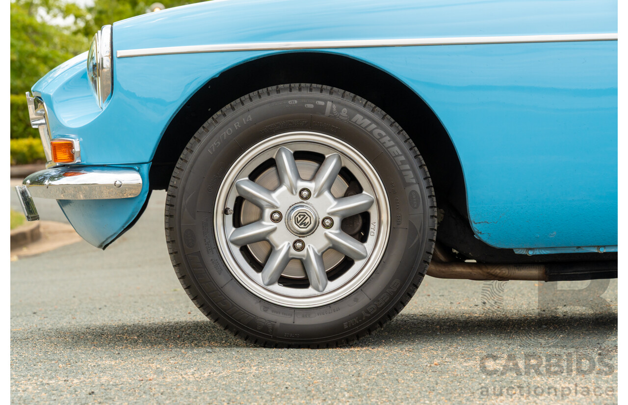 1971 M.G MGB GT 2d Coupe Azzurro Blue 1.8L