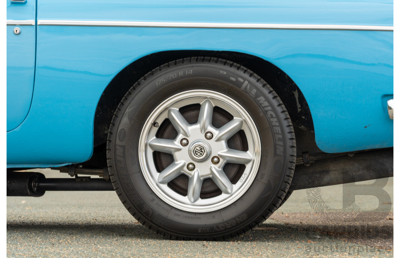 1971 M.G MGB GT 2d Coupe Azzurro Blue 1.8L