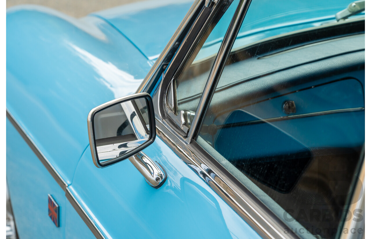 1971 M.G MGB GT 2d Coupe Azzurro Blue 1.8L