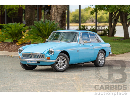1971 M.G MGB GT 2d Coupe Azzurro Blue 1.8L