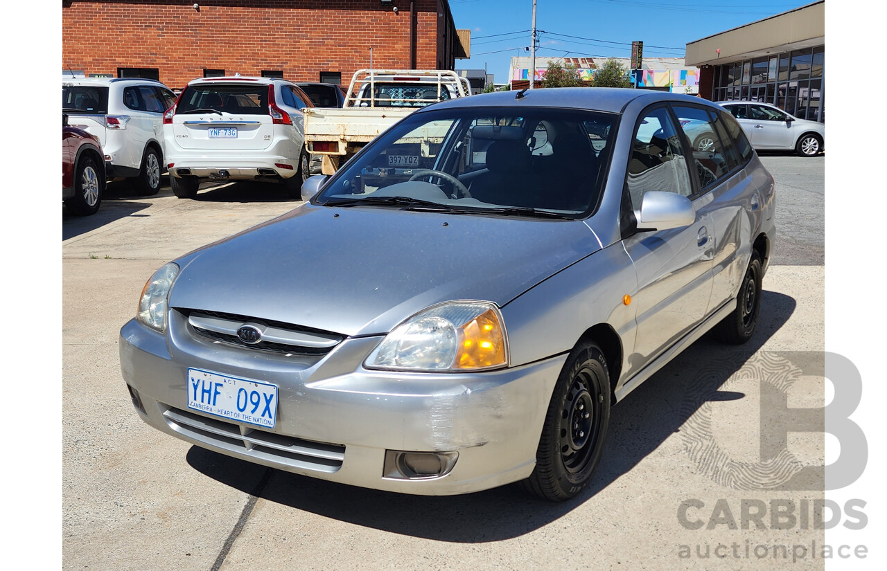 5/2003 Kia RIO  BC 5d Hatchback Silver 1.5L