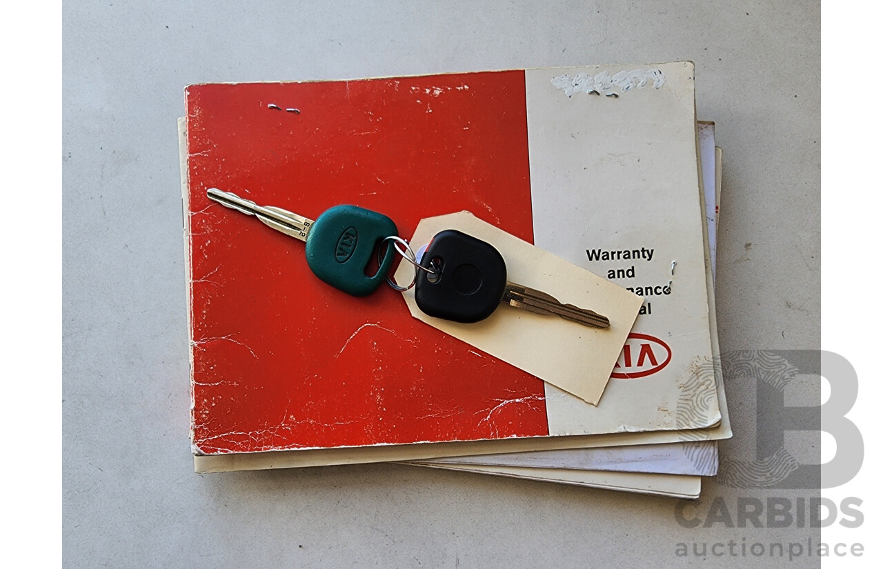 5/2003 Kia RIO  BC 5d Hatchback Silver 1.5L