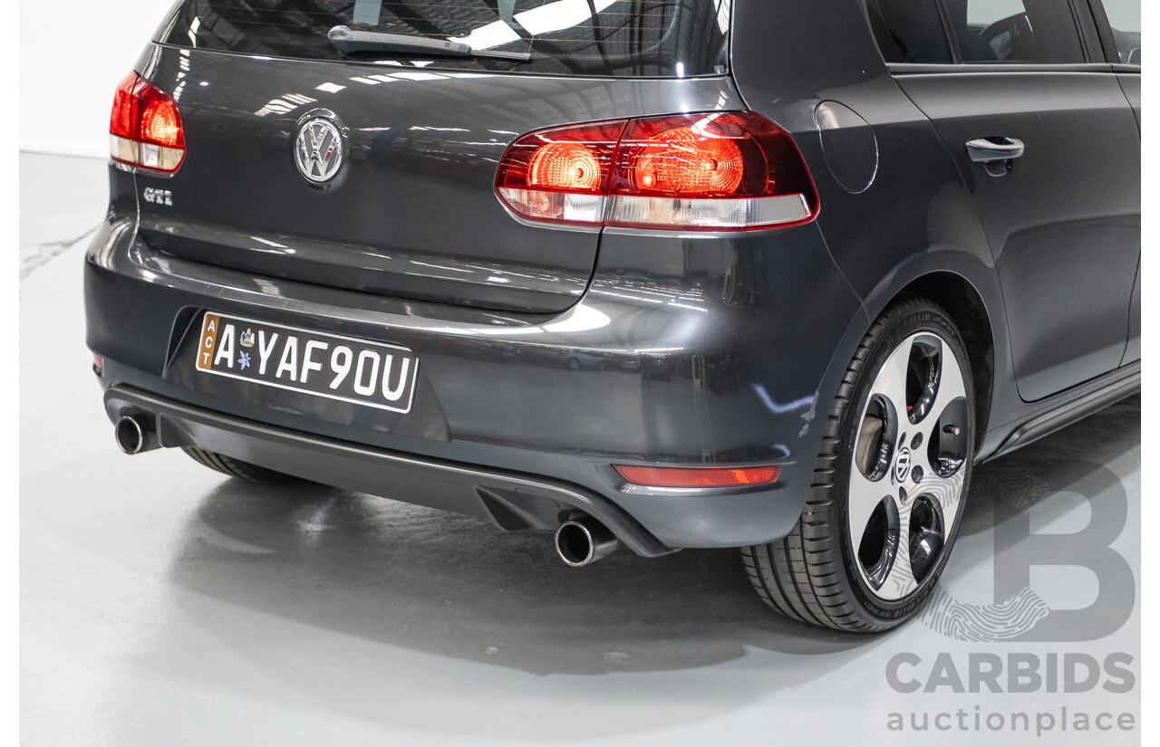 05/2012 Volkswagen Golf GTi 1K MY12 5D Hatchback Carbon Steel Grey Metallic Turbo 2.0L