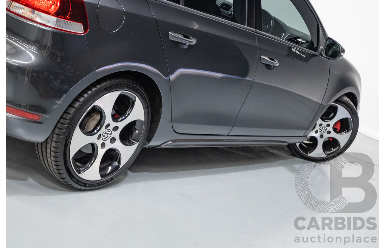 05/2012 Volkswagen Golf GTi 1K MY12 5D Hatchback Carbon Steel Grey Metallic Turbo 2.0L