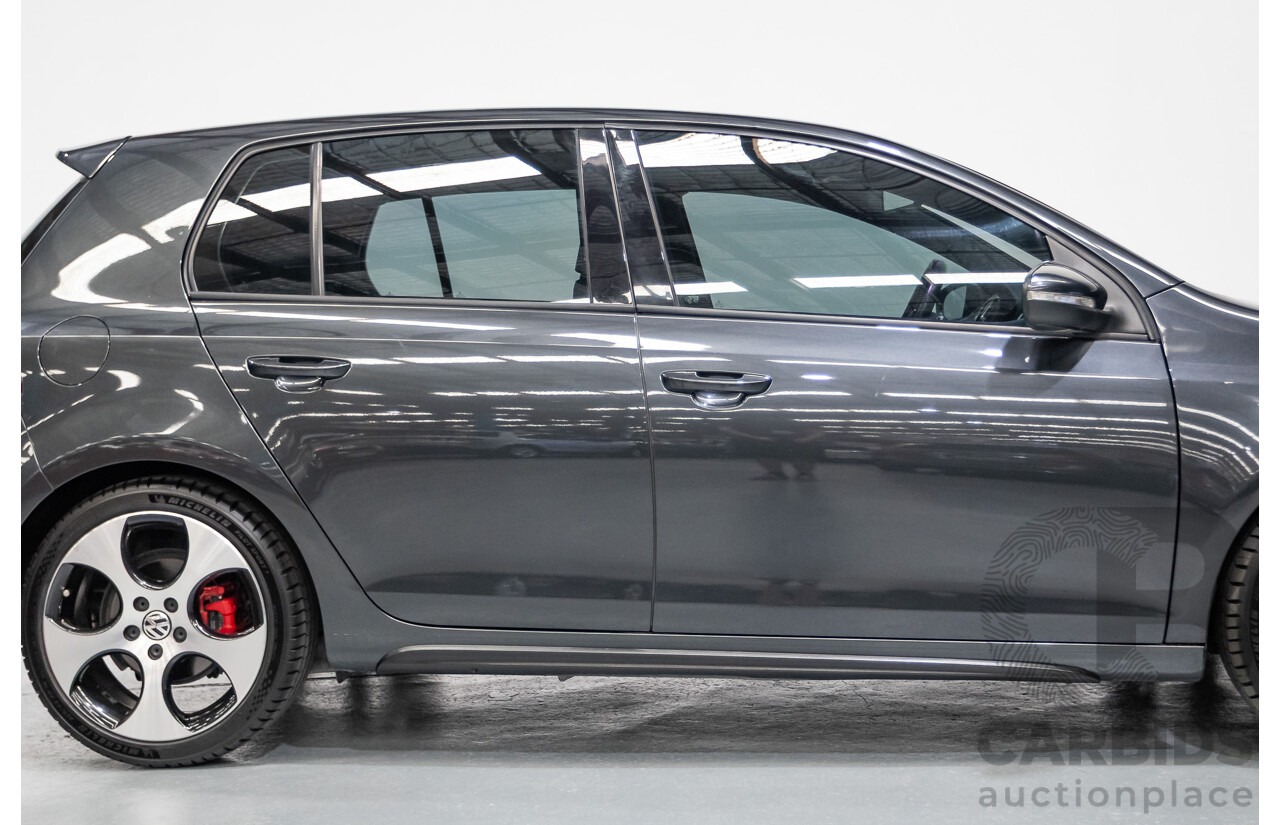 05/2012 Volkswagen Golf GTi 1K MY12 5D Hatchback Carbon Steel Grey Metallic Turbo 2.0L