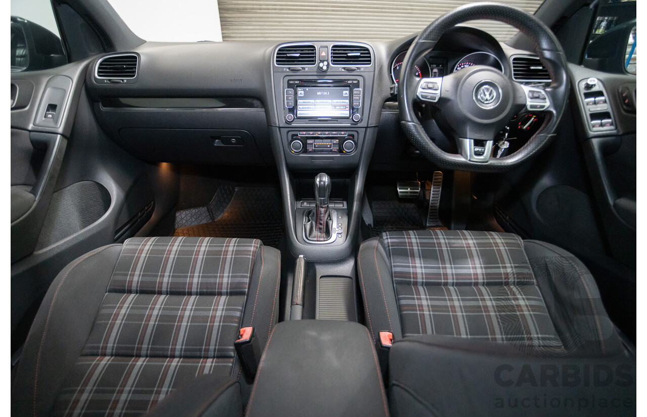 05/2012 Volkswagen Golf GTi 1K MY12 5D Hatchback Carbon Steel Grey Metallic Turbo 2.0L