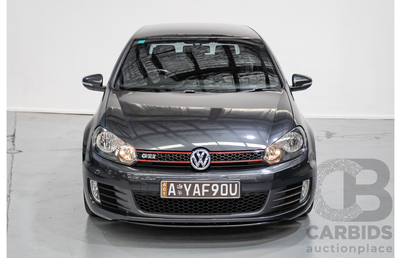 05/2012 Volkswagen Golf GTi 1K MY12 5D Hatchback Carbon Steel Grey Metallic Turbo 2.0L