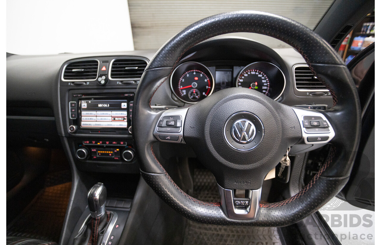 05/2012 Volkswagen Golf GTi 1K MY12 5D Hatchback Carbon Steel Grey Metallic Turbo 2.0L