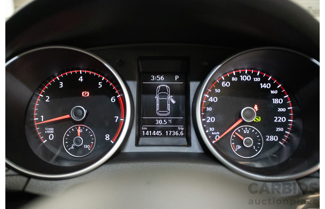 05/2012 Volkswagen Golf GTi 1K MY12 5D Hatchback Carbon Steel Grey Metallic Turbo 2.0L