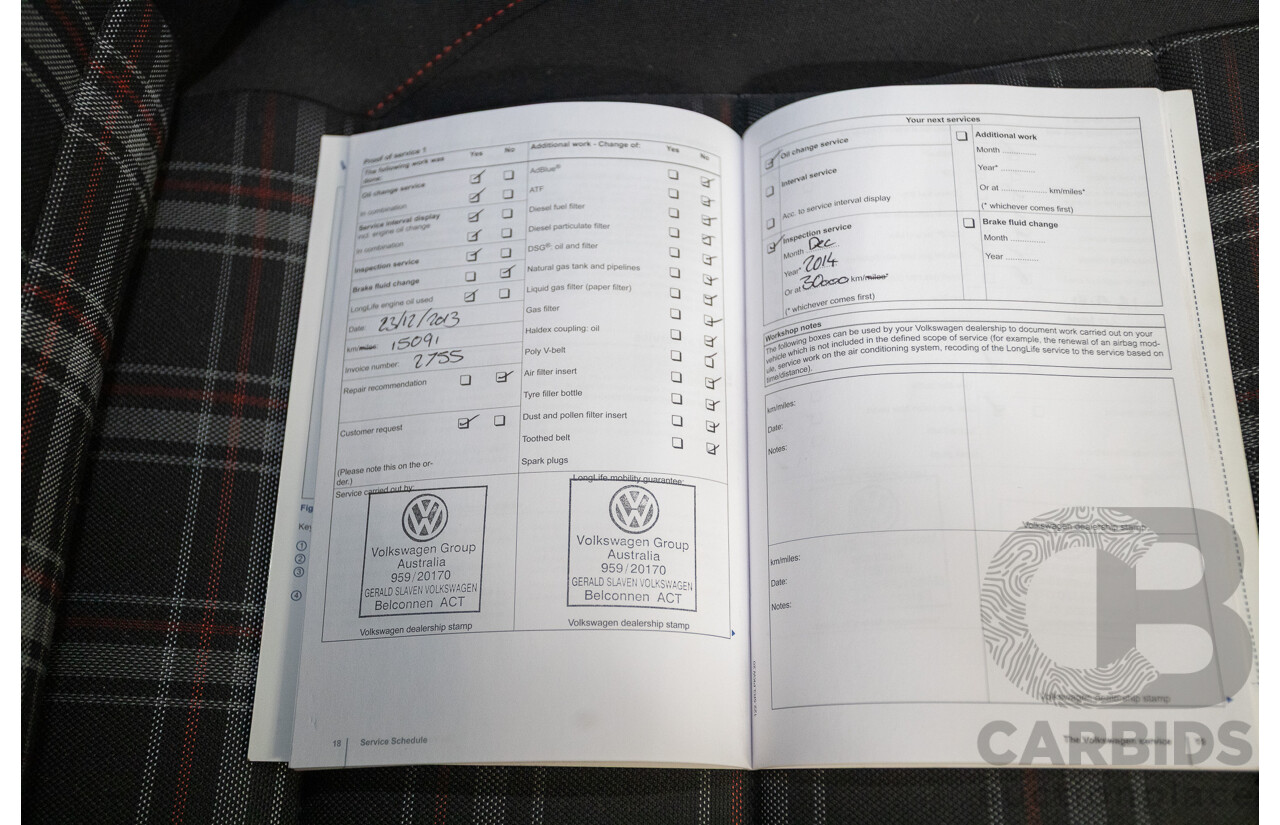 05/2012 Volkswagen Golf GTi 1K MY12 5D Hatchback Carbon Steel Grey Metallic Turbo 2.0L