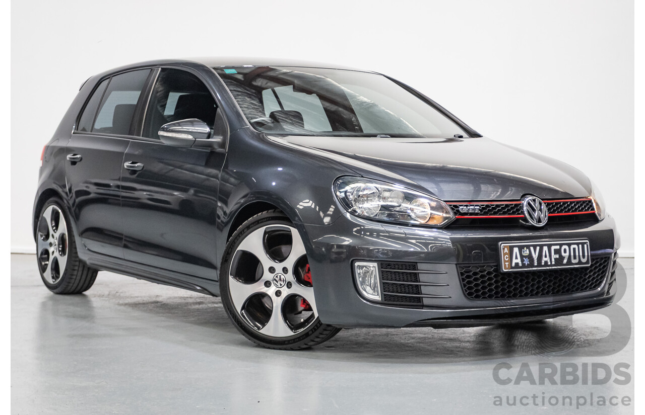 05/2012 Volkswagen Golf GTi 1K MY12 5D Hatchback Carbon Steel Grey Metallic Turbo 2.0L