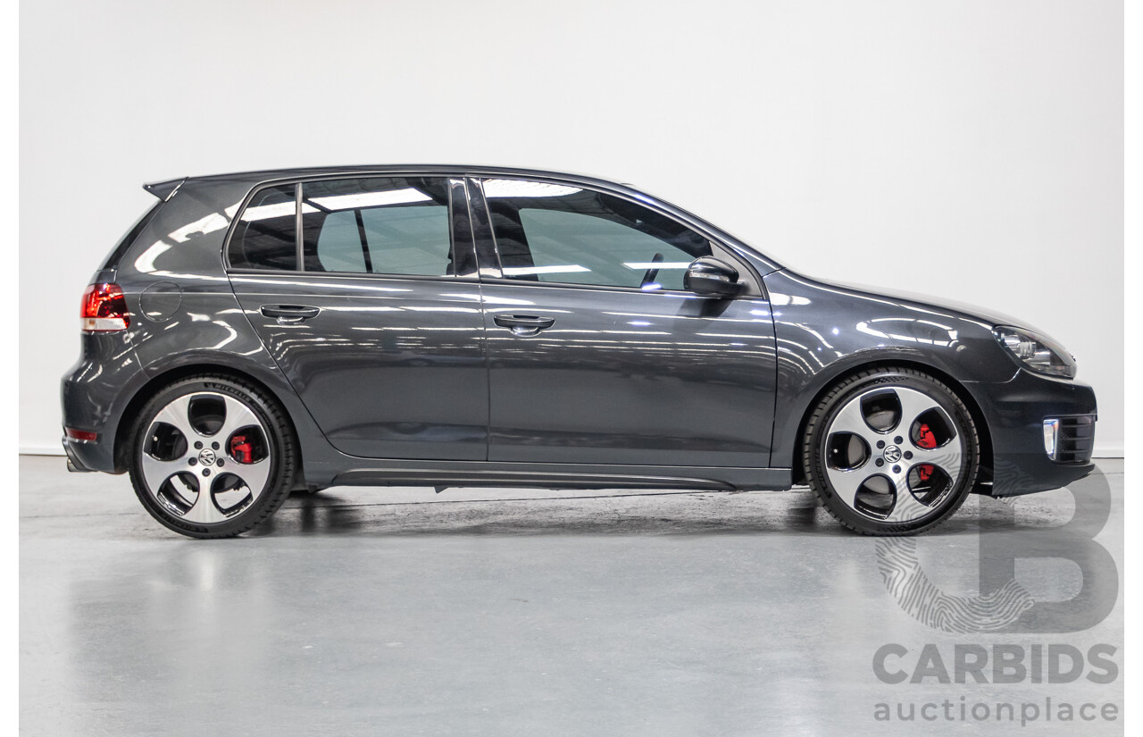 05/2012 Volkswagen Golf GTi 1K MY12 5D Hatchback Carbon Steel Grey Metallic Turbo 2.0L