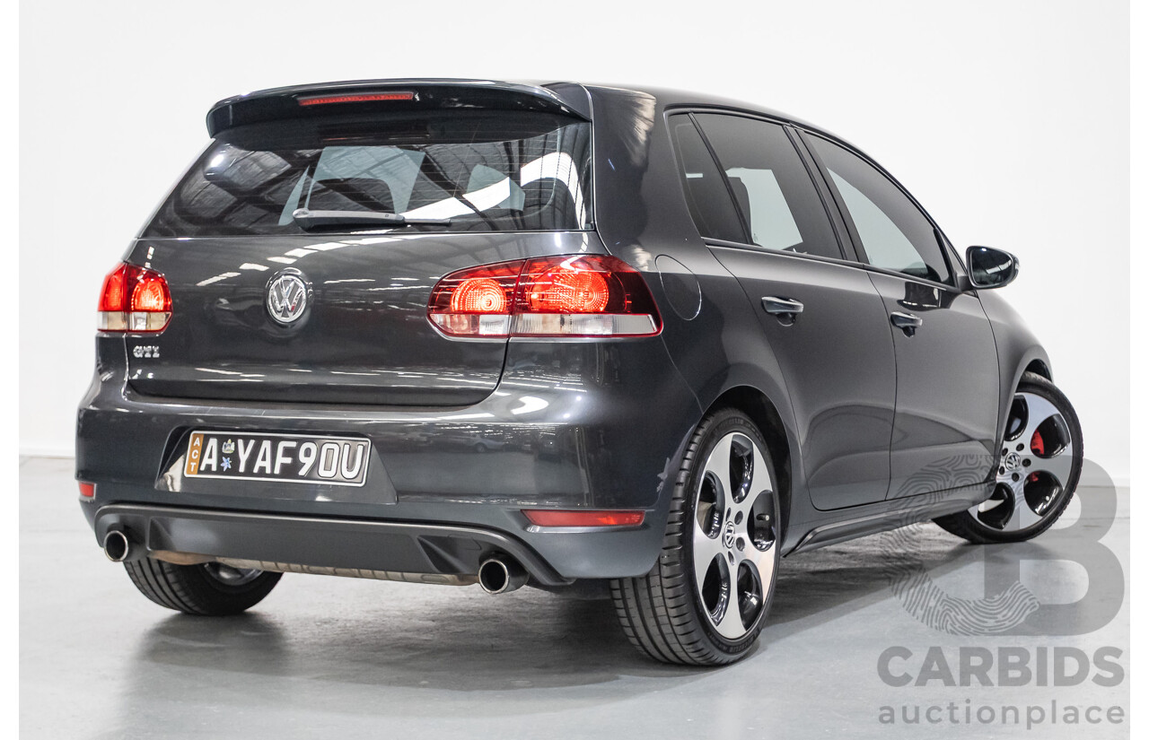 05/2012 Volkswagen Golf GTi 1K MY12 5D Hatchback Carbon Steel Grey Metallic Turbo 2.0L
