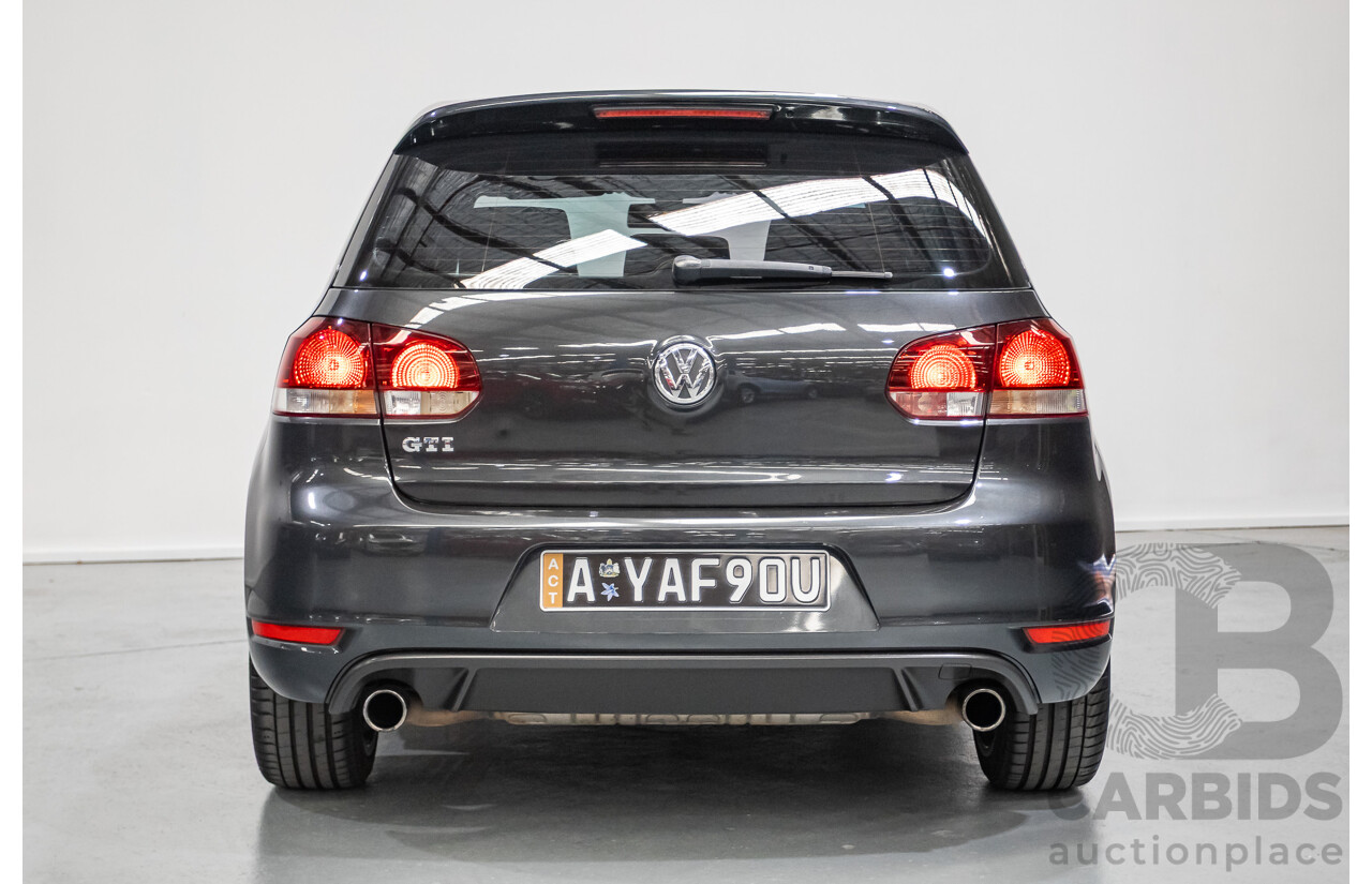 05/2012 Volkswagen Golf GTi 1K MY12 5D Hatchback Carbon Steel Grey Metallic Turbo 2.0L