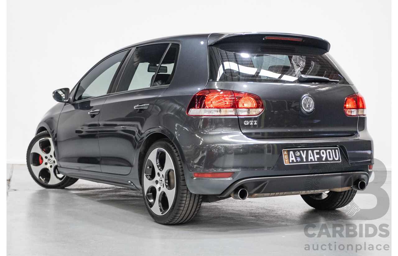 05/2012 Volkswagen Golf GTi 1K MY12 5D Hatchback Carbon Steel Grey Metallic Turbo 2.0L