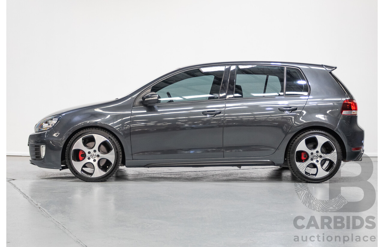05/2012 Volkswagen Golf GTi 1K MY12 5D Hatchback Carbon Steel Grey Metallic Turbo 2.0L