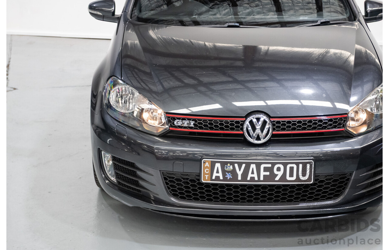05/2012 Volkswagen Golf GTi 1K MY12 5D Hatchback Carbon Steel Grey Metallic Turbo 2.0L