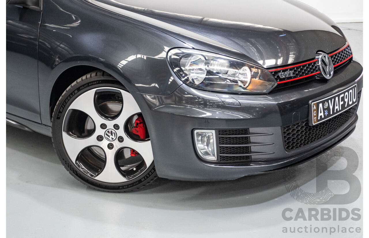 05/2012 Volkswagen Golf GTi 1K MY12 5D Hatchback Carbon Steel Grey Metallic Turbo 2.0L