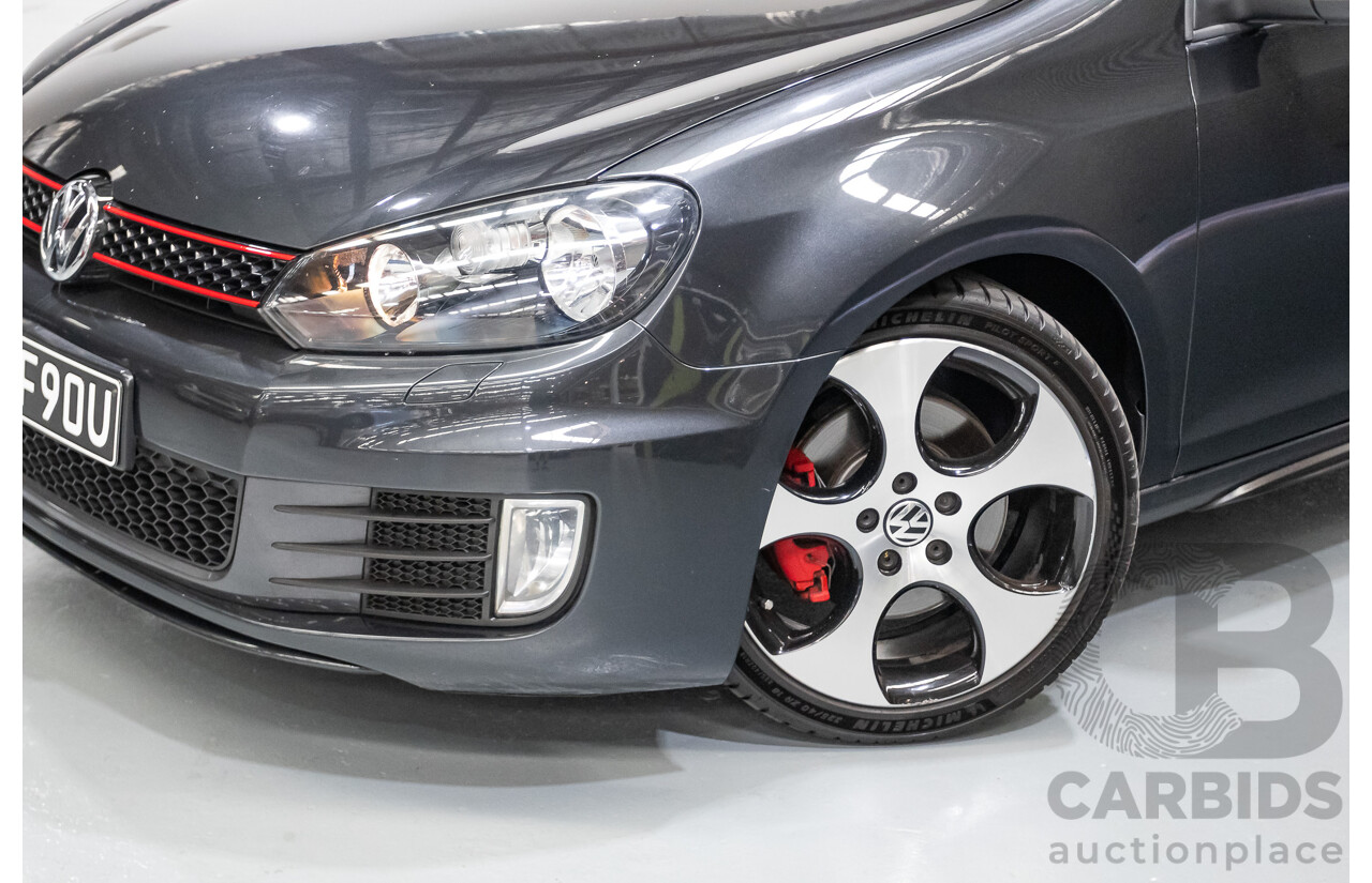 05/2012 Volkswagen Golf GTi 1K MY12 5D Hatchback Carbon Steel Grey Metallic Turbo 2.0L