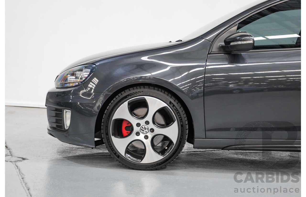 05/2012 Volkswagen Golf GTi 1K MY12 5D Hatchback Carbon Steel Grey Metallic Turbo 2.0L