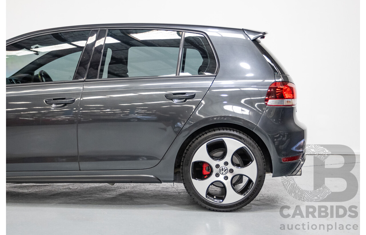 05/2012 Volkswagen Golf GTi 1K MY12 5D Hatchback Carbon Steel Grey Metallic Turbo 2.0L
