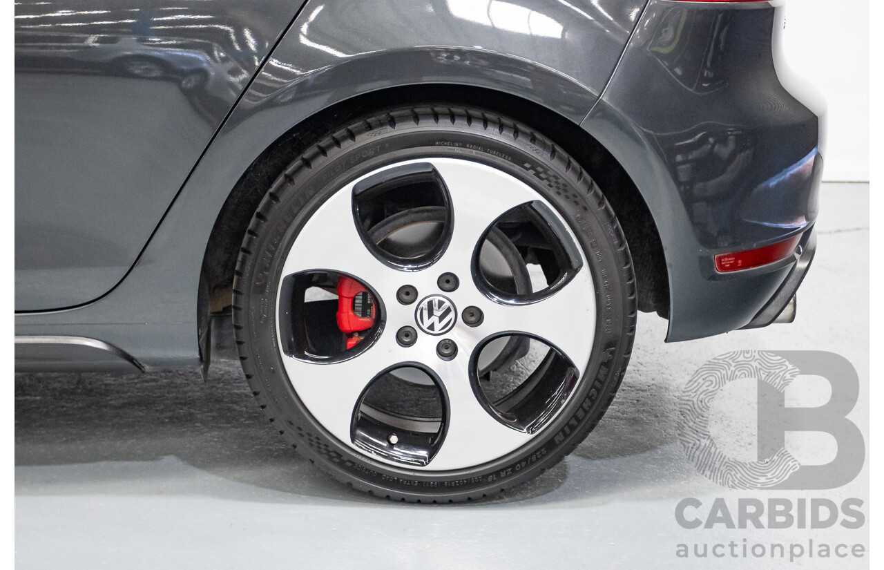 05/2012 Volkswagen Golf GTi 1K MY12 5D Hatchback Carbon Steel Grey Metallic Turbo 2.0L